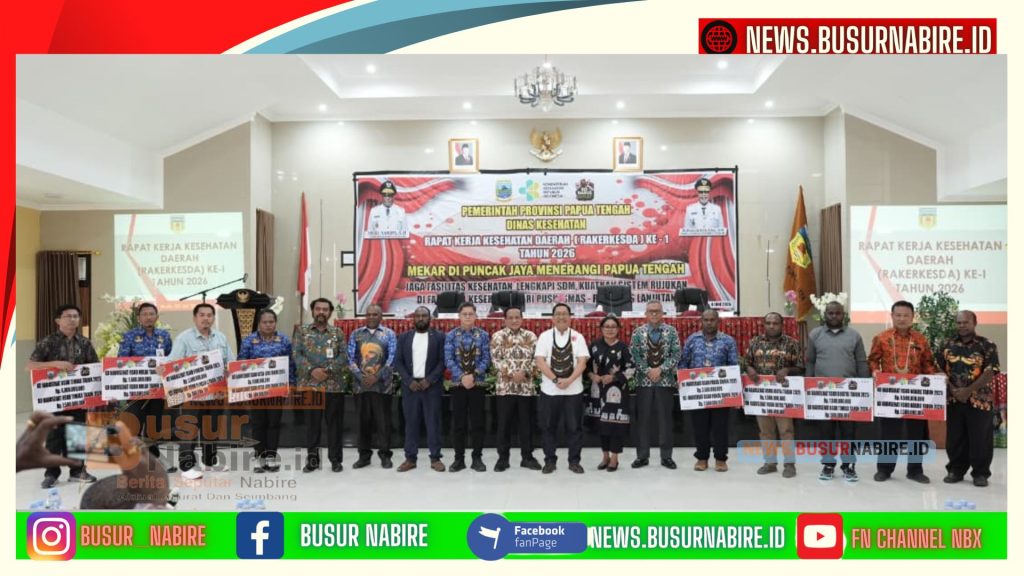 Pemprov Papua Tengah Prioritaskan Akses Kesehatan Merata Lewat Rakerkesda 2026 di Puncak Jaya (Foto: BusurNabire)