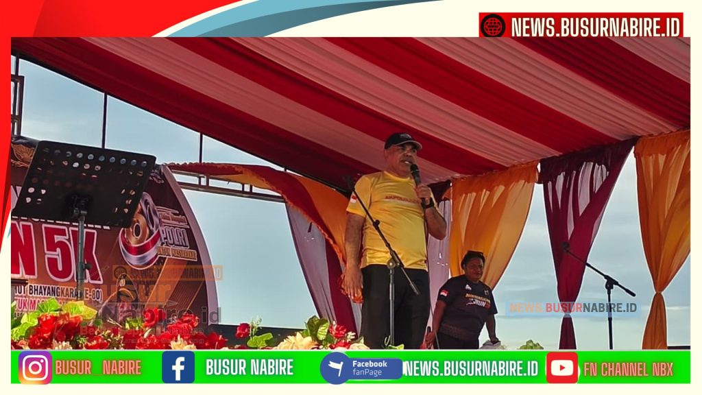 Bhayangkara Fun Run 5K Sukses Besar, Kolaborasi Polda Papua Tengah dan BMP RI (Foto: BusurNabire)