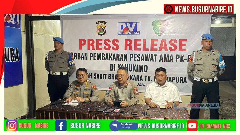 Pilot PT AMA Tewas Ditembak KKB di Yahukimo, Satgas Damai Cartenz Ungkap Hasil Visum dan Identitas Pelaku (Foto: Humas Satgas Operasi Damai Cartenz)