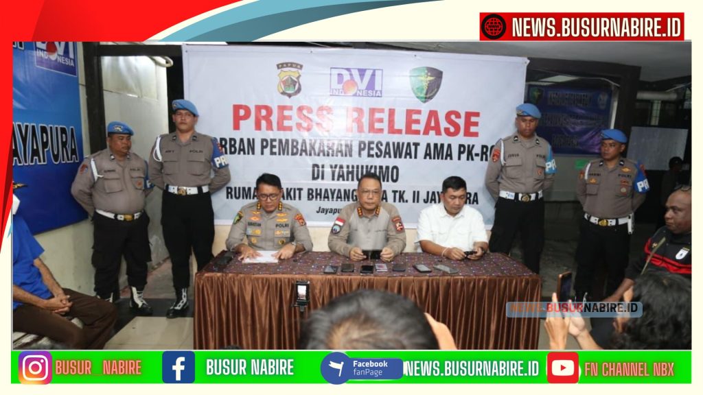 Pilot PT AMA Tewas Ditembak KKB di Yahukimo, Satgas Damai Cartenz Ungkap Hasil Visum dan Identitas Pelaku (Foto: Humas Satgas Operasi Damai Cartenz)