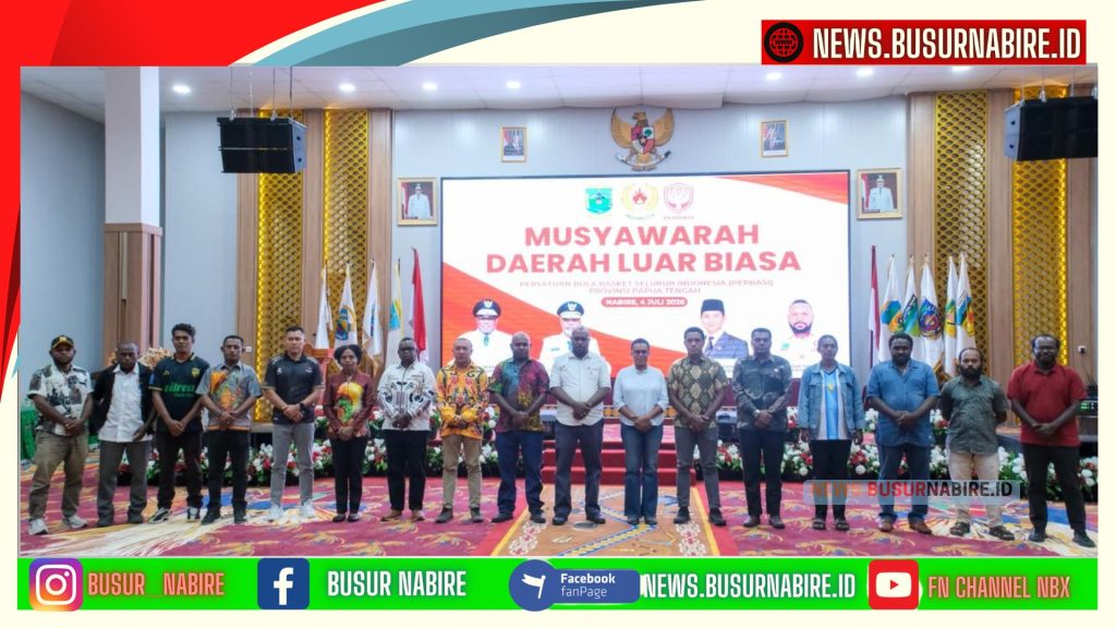 Musdalub Perbasi Papua Tengah Resmi Dibuka, DPP Siapkan Era Baru Kebangkitan Basket (Foto: BusurNabire)