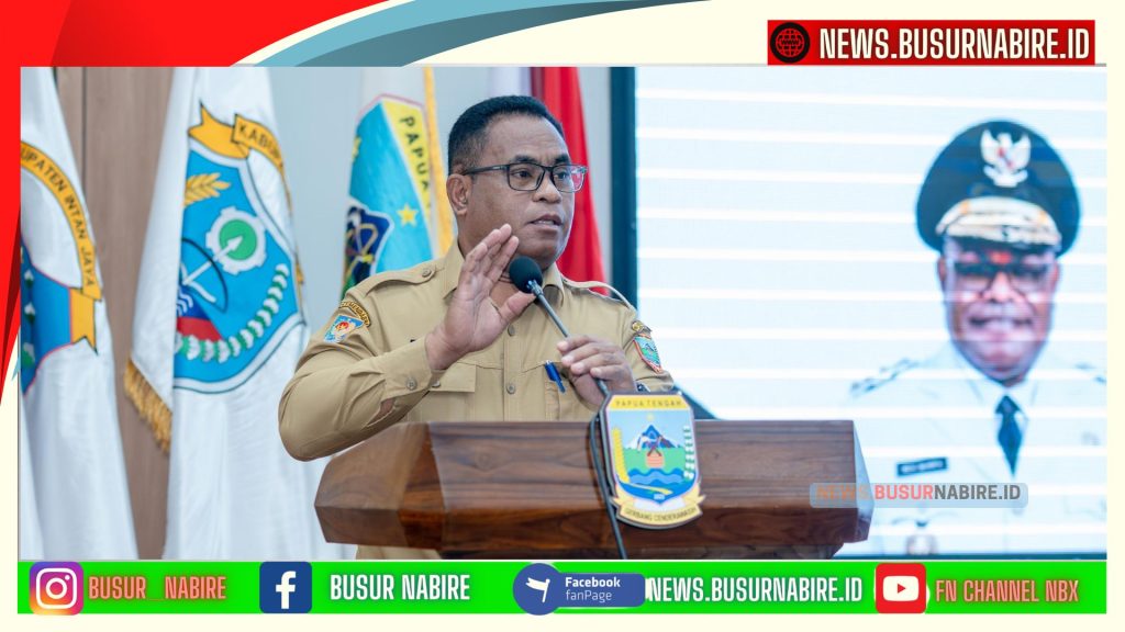 Victor Fun Buka Sosialisasi Program Pensiun ASN se-Papua Tengah, Tegaskan Hak Purnabakti Harus Terjamin (Foto: BusurNabire)
