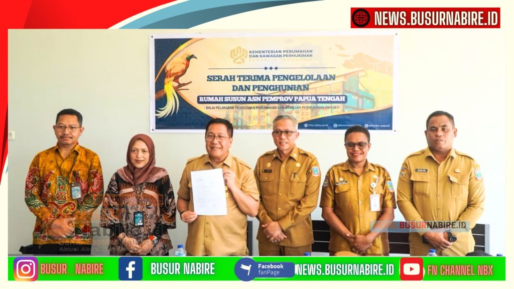 Resmi Difungsikan, Rusun ASN Papua Tengah Jadi Penguat Pelayanan Publik dan Percepatan Pemerintahan di DOB (Foto: Humas Pemprov)