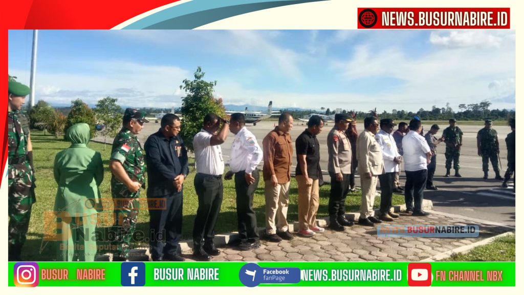 Pangdam XVII/Cenderawasih Tiba di Nabire, Awali Kunjungan Kerja ke Jajaran Korem 173/PVB (Foto: BusurNabire)