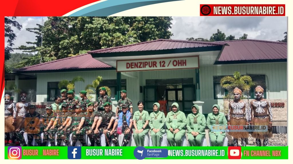 Pangdam XVII/Cenderawasih Optimalkan Kesiapan Operasional Denzipur 12 dan Brigif 82 di Nabire (Foto: BusurNabire)
