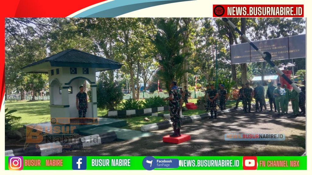 Pangdam XVII/Cenderawasih Optimalkan Kesiapan Operasional Denzipur 12 dan Brigif 82 di Nabire (Foto: BusurNabire)