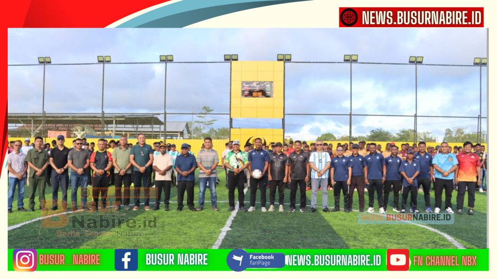 Kapolda Papua Tengah Cup IV 2026 Resmi Bergulir, 35 Tim Adu Prestasi di Timika (Foto: Humas Polda Papua Tengah)