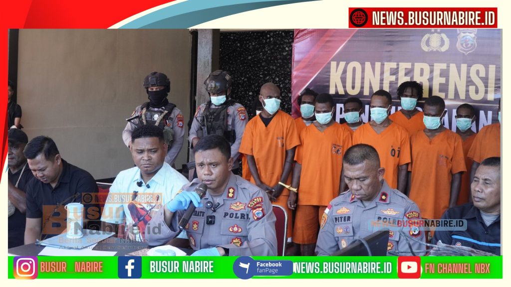 Mengkhawatirkan! 186 Kasus 3C Guncang Nabire, Kapolres Bongkar Jam Rawan Kejahatan