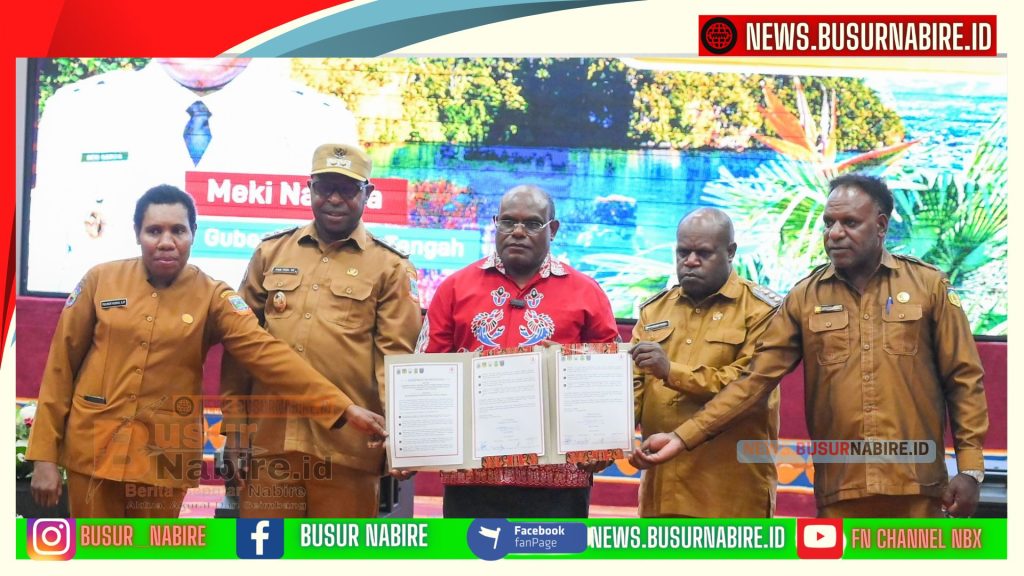 Program Bangkit Papua Tengah 2026 Diluncurkan Meki Nawipa Perkuat Perlindungan Sosial dan Kualitas SDM (Foto: BusurNabire)