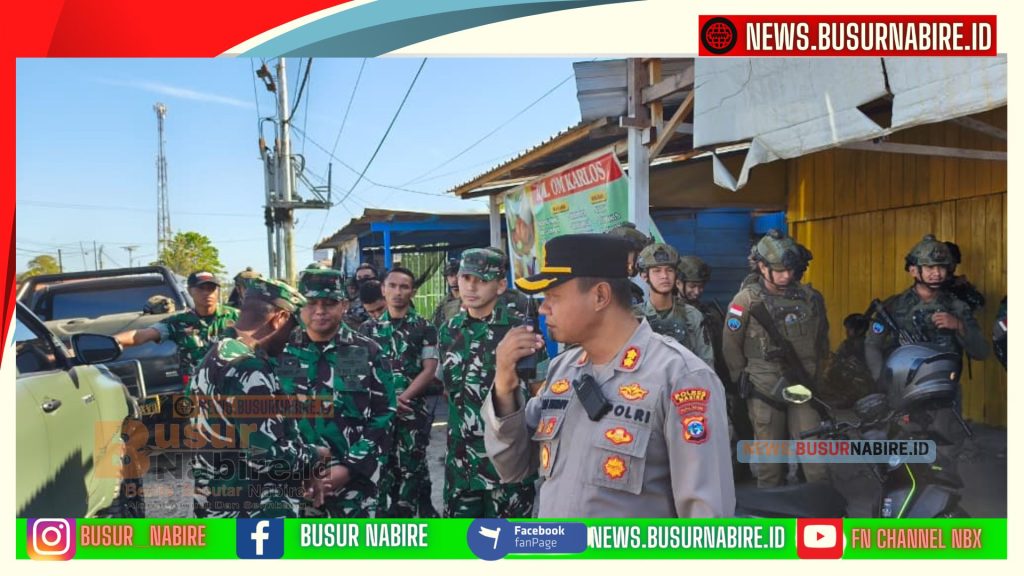 Kapolres Nabire AKBP Samuel Kerahkan 650 Personel, Aksi Mahasiswa Intan Jaya Berlangsung Aman dan Tertib (Foto: BusurNabire)