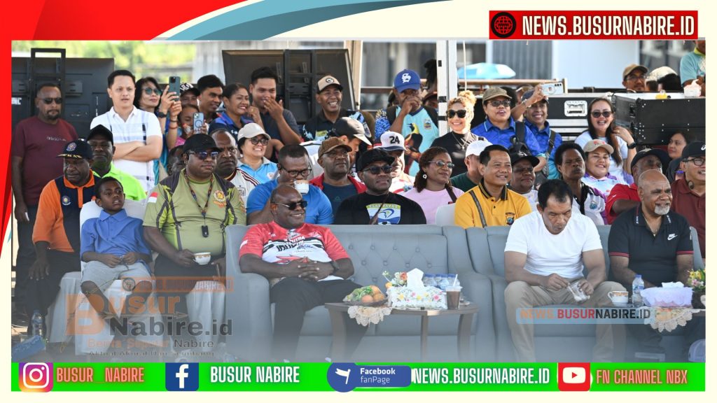 Meriahkan HUT Ke-4, Gubernur Meki Nawipa Tegaskan Yospan Jadi Simbol Kebangkitan Budaya Papua Tengah (Foto: Humas Pemprov)