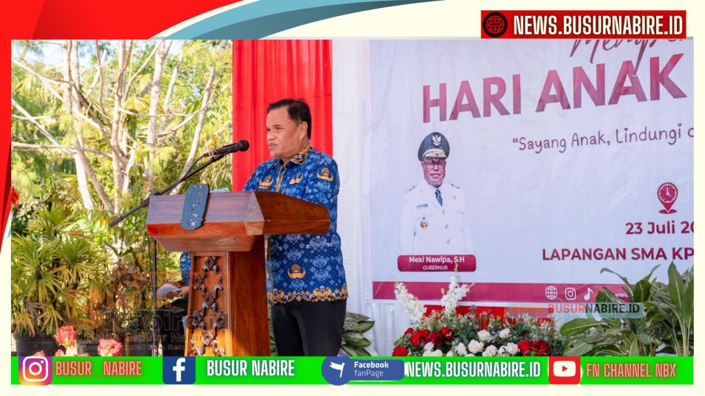 Pemprov Papua Tengah Tegaskan Komitmen Lindungi Anak, HAN 2026 Jadi Tonggak Wujudkan Generasi Emas (Foto: Humas Pemprov)