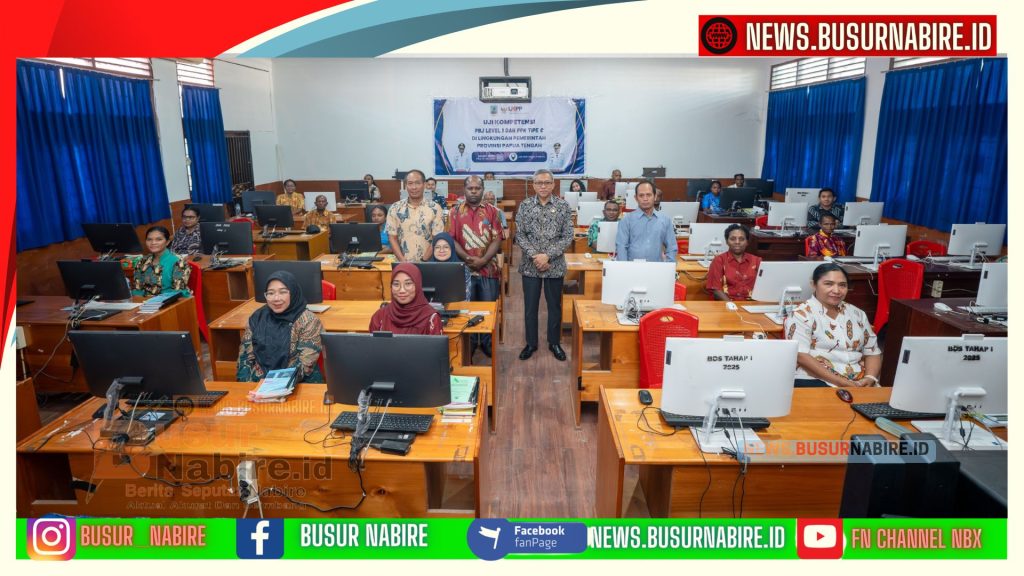 Uji Kompetensi PBJ Papua Tengah Perkuat ASN Profesional, Pengadaan Makin Transparan dan Dukung Produk Lokal (Foto: Humas Pemprov)