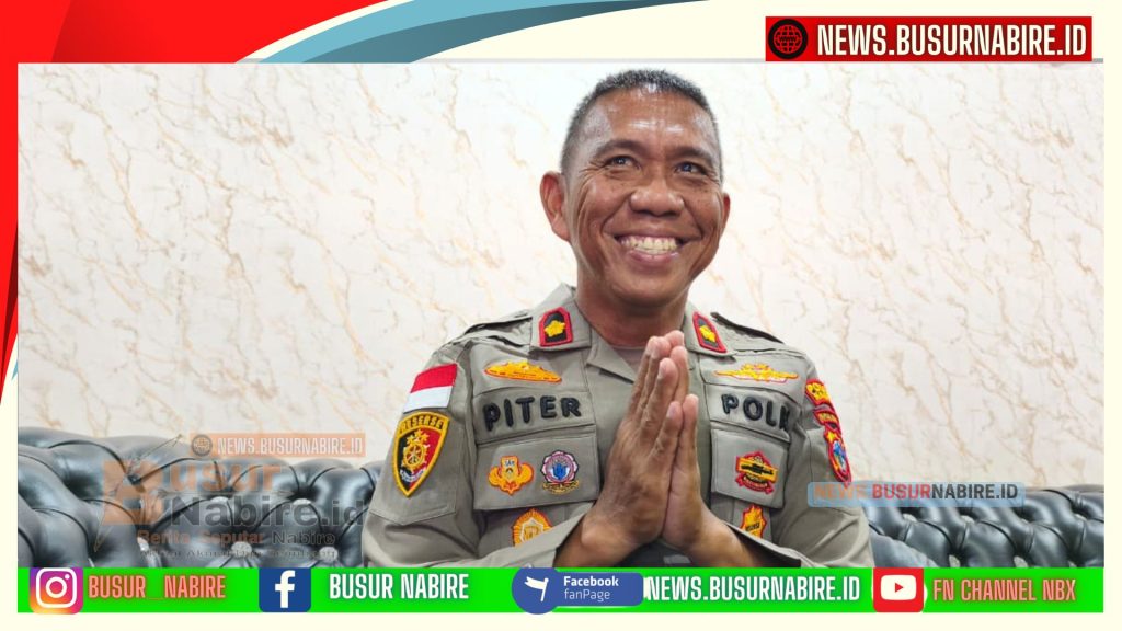 Wakapolres Nabire, Kompol Dr. Pieter Kendek, S.Sos., M.M. (Foto: BusurNabire)