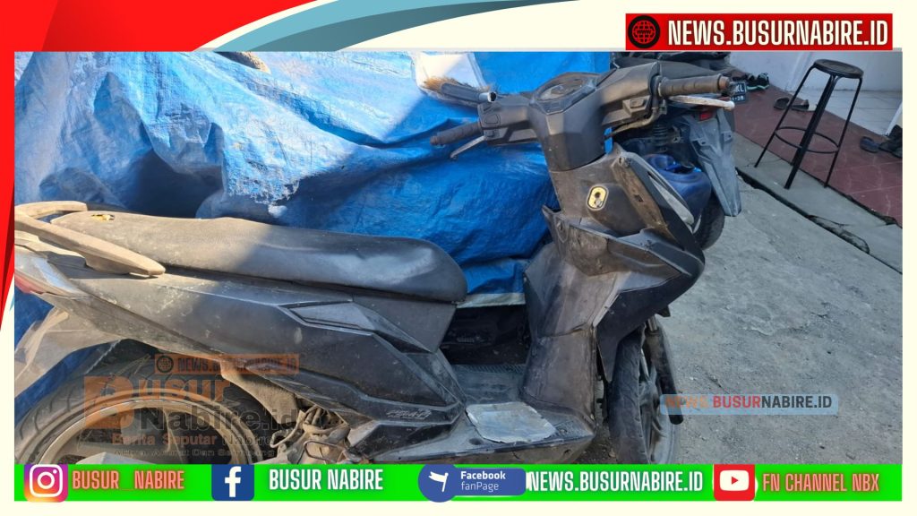 Timsus Polda Papua Tengah Berhasil Identifikasi Motor Hilang Sejak 2022 di Nabire (Foto: BusurNabire)