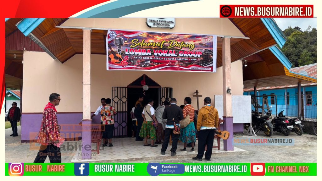 Semarak HUT Ke-81 RI di Paniai, FKUB Satukan Umat Lewat Lomba Vokal Grup Antar Gereja (Foto: BusurNabire)