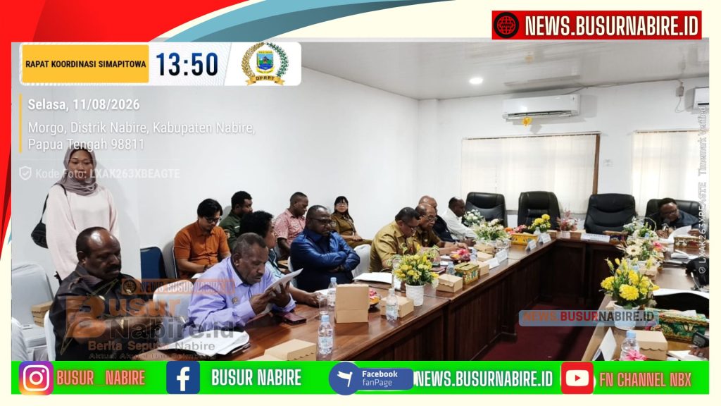 DPR Papua Tengah Buka Jalan Legalitas Tambang Simapitowa, Desak Cabut Plang KM 95,102,105 dan Nifasi, Satgas PKH Diundang Koordinasi (Foto: BusurNabire)