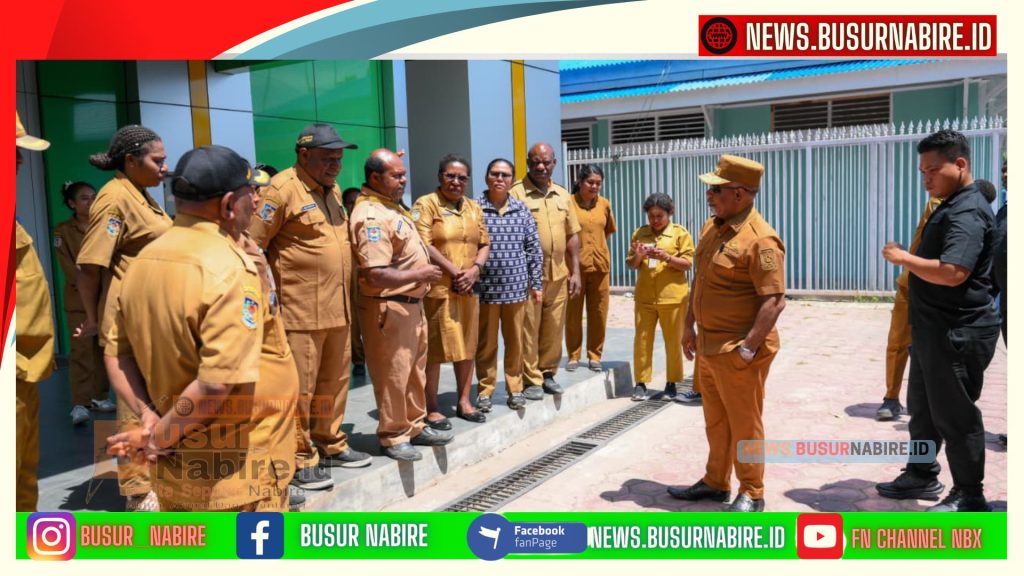 Deinas Geley Tegaskan Disiplin ASN Papua Tengah, Absensi 8 Bulan Segera Dievaluasi (Foto: Humas Pemprov)
