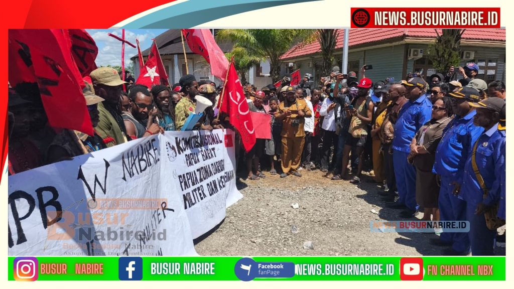 Ini Tuntutan KNPB di MRP Papua Tengah, Soroti Konflik dan Desak Referendum Internasional (Foto: BusurNabire)