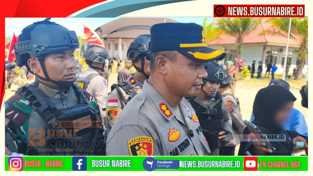 Kapolres Nabire AKBP Samuel D. Tatiratu, S.I.K., CPHR (Foto: BusurNabire)