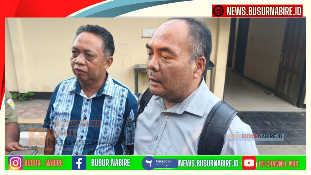 Keluarga Korban dan Kuasa Hukum Datangi Polres Nabire, Minta Kepastian Penanganan Kasus Pembunuhan Anaknya di Waroki (Foto: BusurNabire)