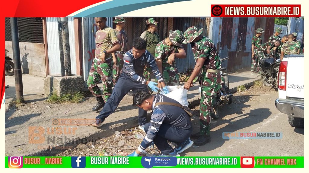 DPC BMP-RI Nabire Gebyar HUT ke-81 RI: Bersihkan Pasar, Bagikan 250 Sembako dan Gelar Lomba Rakyat (Foto: BusurNabire)