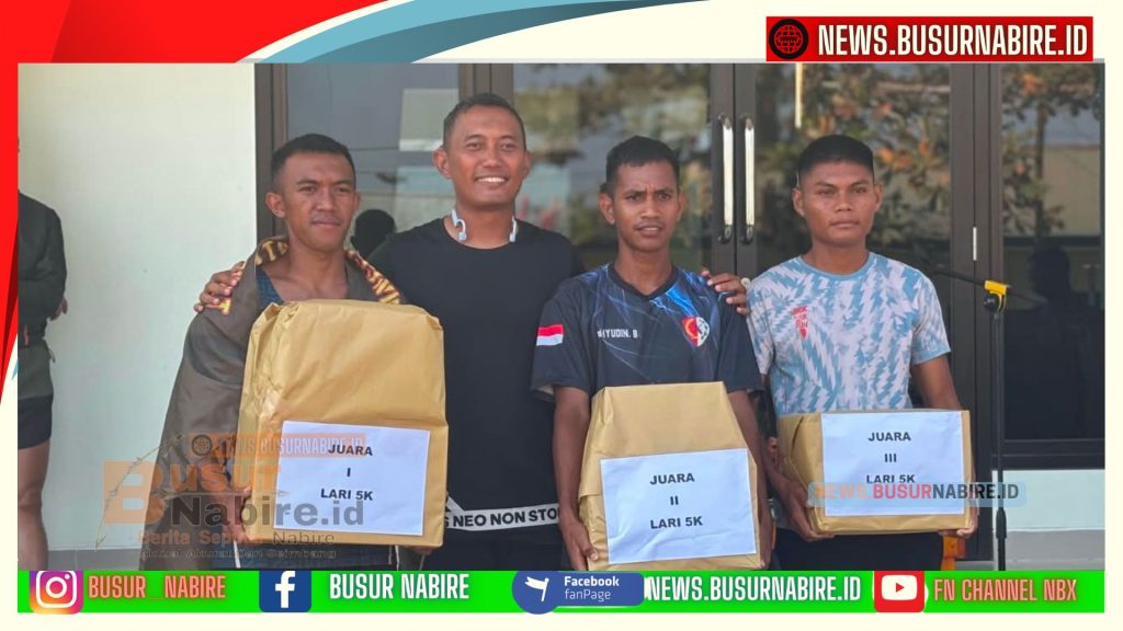 Semangat Kemerdekaan HUT ke-81 RI Bergema di Yonif TP 804/DBAY (Foto: Humas 804)