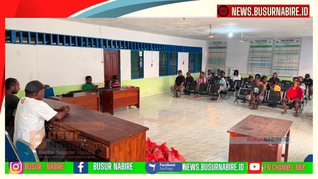 Kepala Suku Nayak Ajak Warga Nabire Hentikan Pembakaran Liar (Foto: BusurNabire)