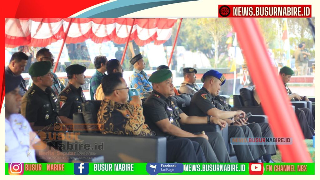 Pangdam Serah Terima, Danyonif TP 804/DBAY Berganti Kepemimpinan (Foto: BusurNabire)
