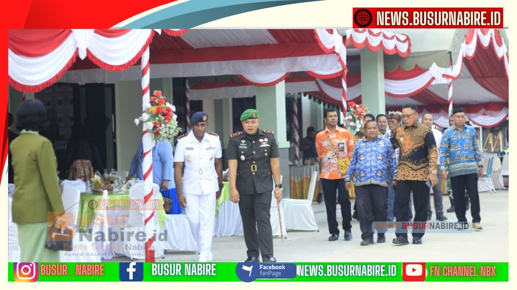 Pangdam Serah Terima, Danyonif TP 804/DBAY Berganti Kepemimpinan (Foto: BusurNabire)