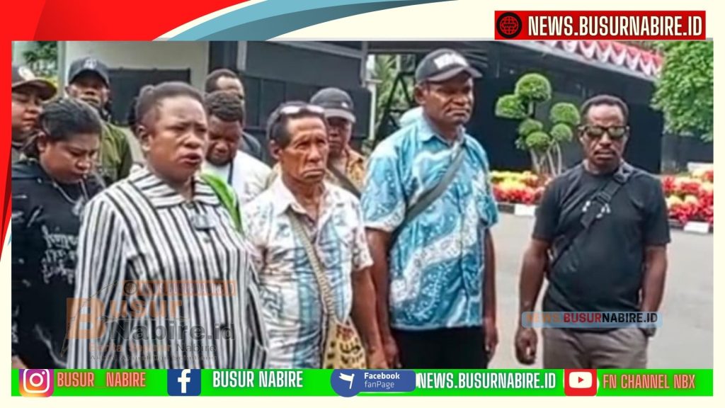 Warga Makimi Datangi DPR dan DPD RI, Soroti Penertiban Kawasan Hutan dan Hak Masyarakat Adat (Foto: BusurNabire)