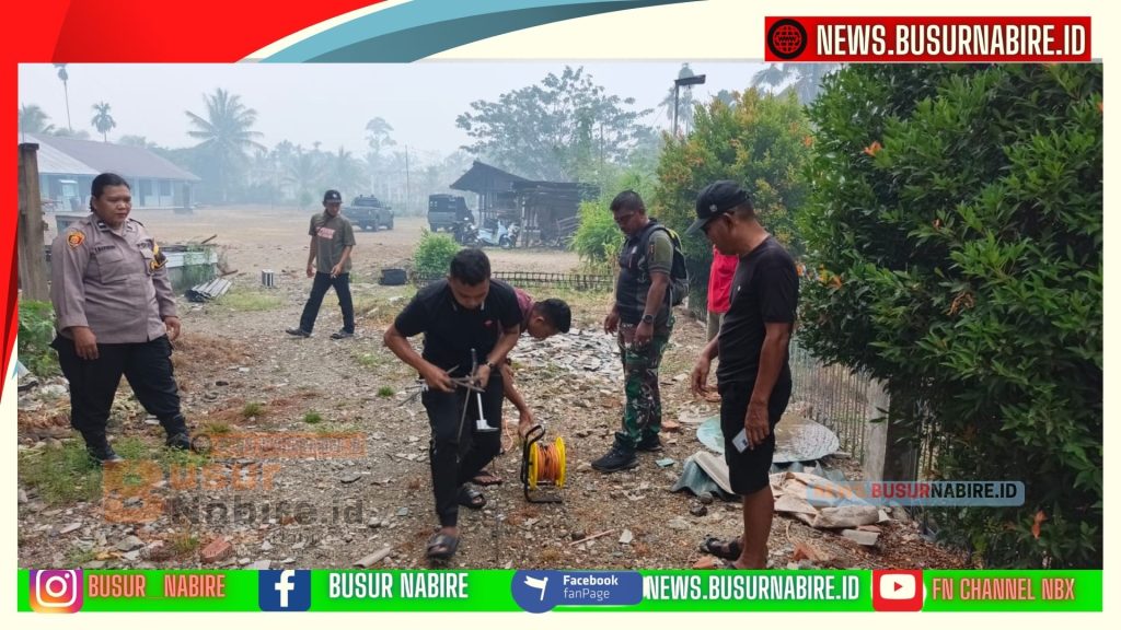 Pemkab Nabire Dibantu TNI Atasi Krisis Air Bersih, Tim Geolistrik Yonif TP 804/DBAY Temukan Lima Titik Potensial (Foto: BusurNabire)