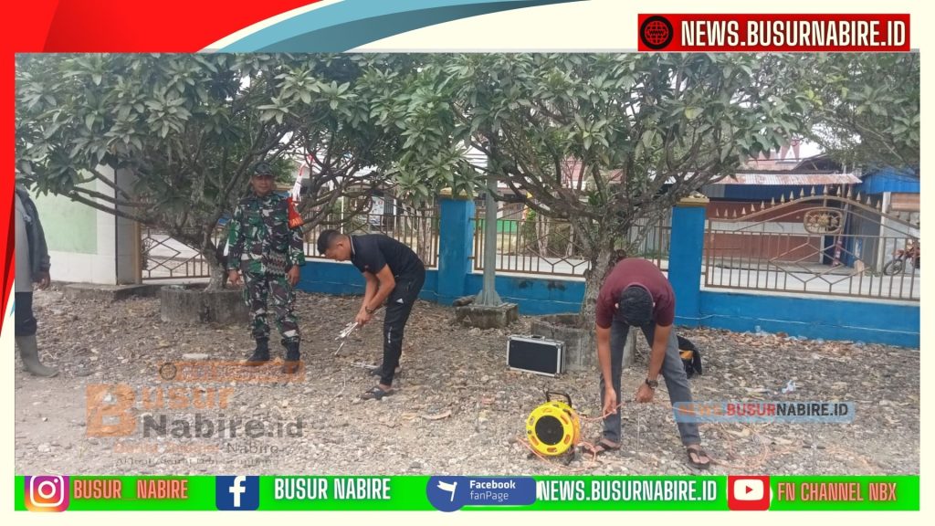 Pemkab Nabire Dibantu TNI Atasi Krisis Air Bersih, Tim Geolistrik Yonif TP 804/DBAY Temukan Lima Titik Potensial (Foto: BusurNabire)