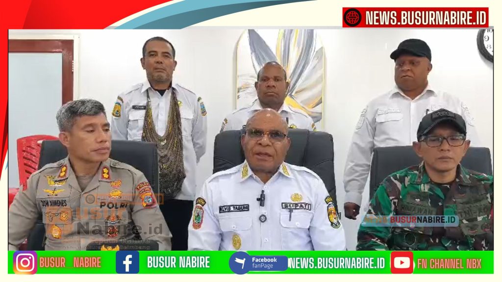 Elvis Tabuni Ungkap Fakta Dana Desa di Tengah Pembakaran Kantor Pemerintah Puncak (Foto: Kominfo Puncak)