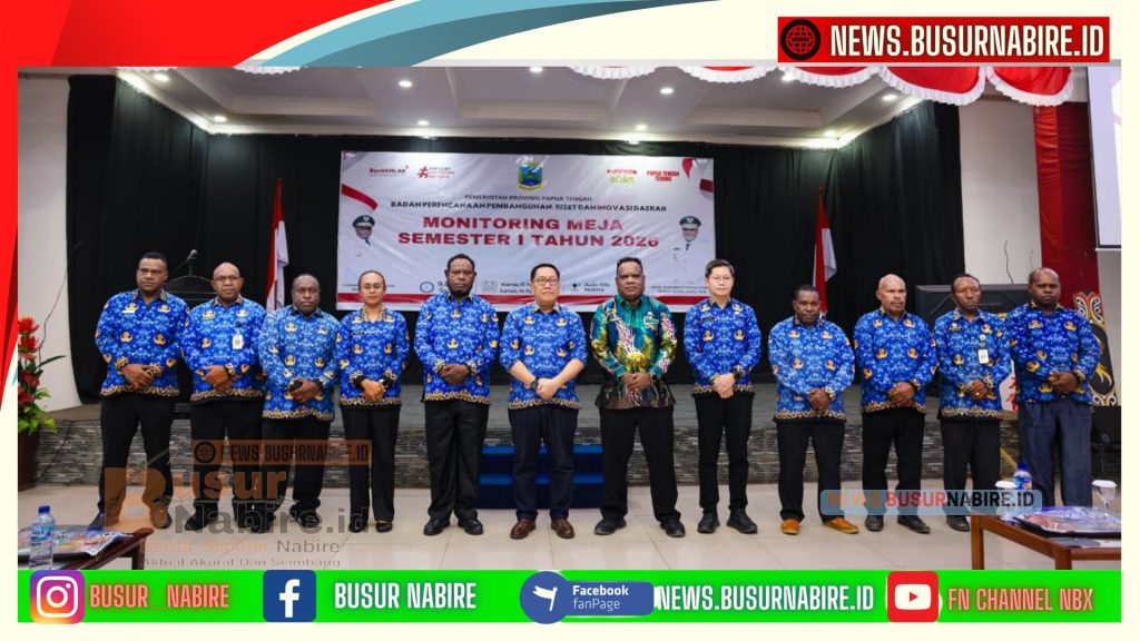 Eliezer Yogi Perketat Pengawasan OPD Papua Tengah, Target Pembangunan 2026 Harus Terukur (Foto: BusurNabire)