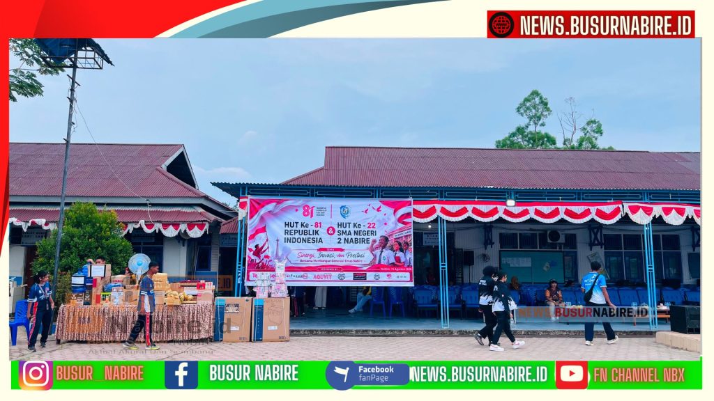 Dina Pidjer Ungkap Pesan Penting di Balik HUT ke-22 SMA Negeri 2 Nabire (Foto: BusurNabire)
