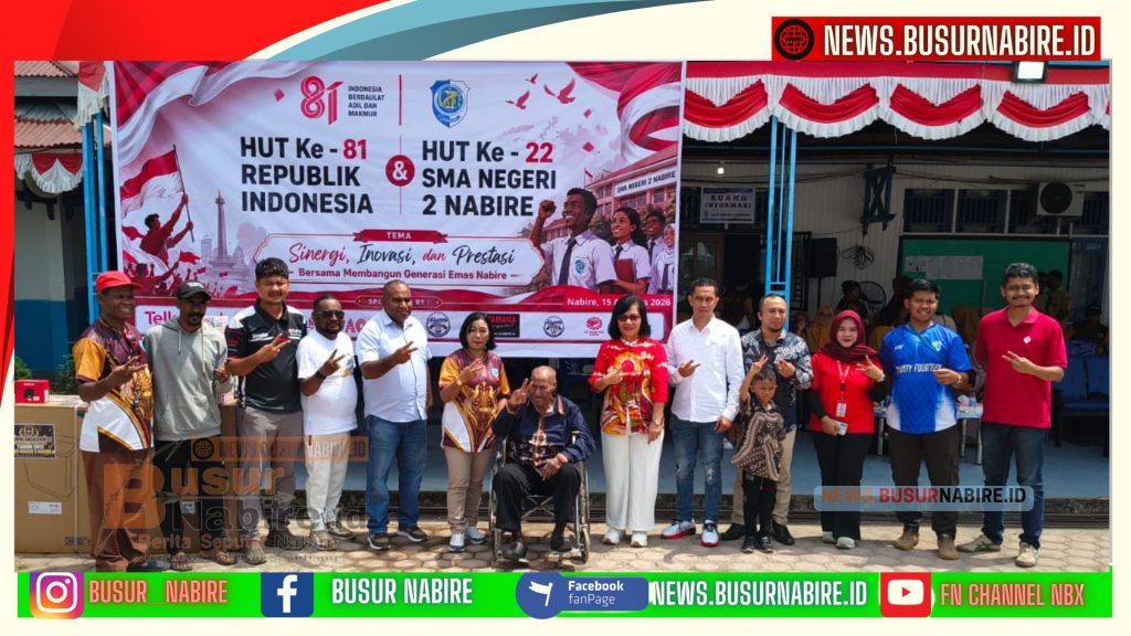 Suryati Mangallo Ungkap Perjalanan Inspiratif HUT ke-22 SMA Negeri 2 Nabire (Foto: BusurNabire)