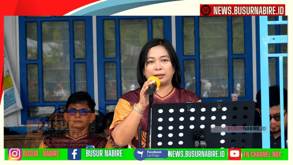 Suryati Mangallo Ungkap Perjalanan Inspiratif HUT ke-22 SMA Negeri 2 Nabire (Foto: BusurNabire)