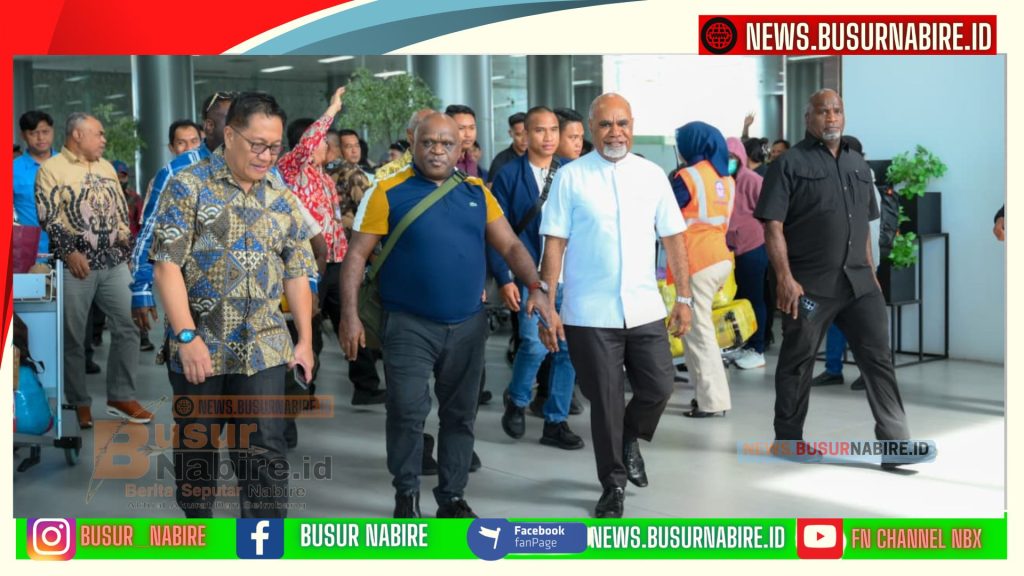Menteri HAM Natalius Pigai Hadir di Nabire, Siap Ikuti HUT ke-81 RI (Foto: Humas Pemprov)