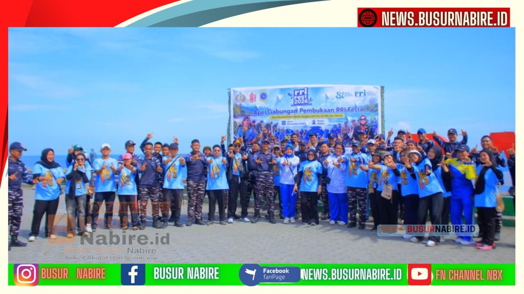 Surya S Thalib Ungkap Sinergi RRI dan TNI AL Wujudkan Nabire Maju (Foto: BusurNabire)