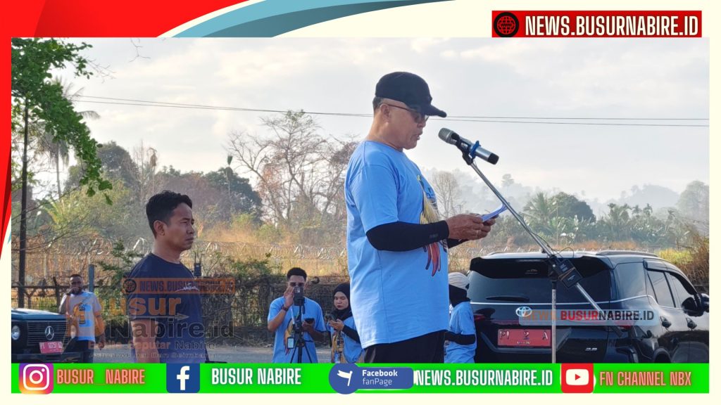 Bupati Nabire yang dibacakan Wakil Bupati H. Burhanuddin Pawennari (Foto: BusurNabire)