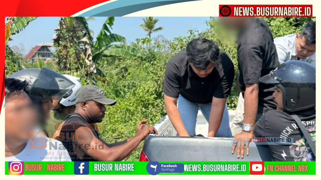 Kurang dari 24 Jam, Resmob Macan Gorano Polres Nabire Ringkus Terduga Pelaku Pencurian Laptop Seorang Wartawan (Foto: BusurNabire)