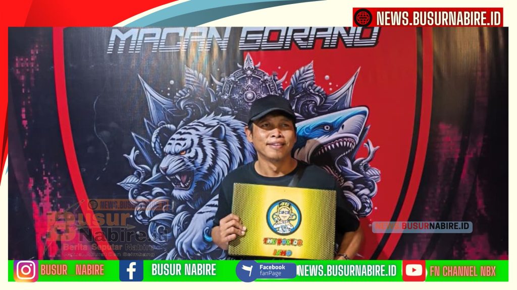 Faisal Nompo Apresiasi Gerak Cepat Resmob Macan Gorano Ungkap Pencurian Laptop (Foto: BusurNabire)