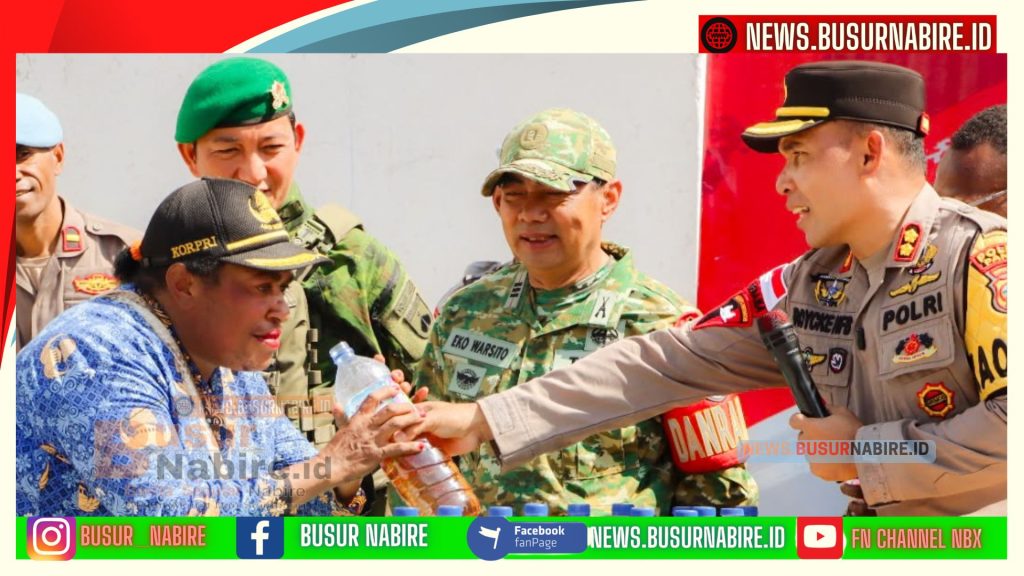 Aksi Cepat Polres Paniai Sikat Peredaran Miras Ilegal (Foto: Humas Polda Papua tengah)