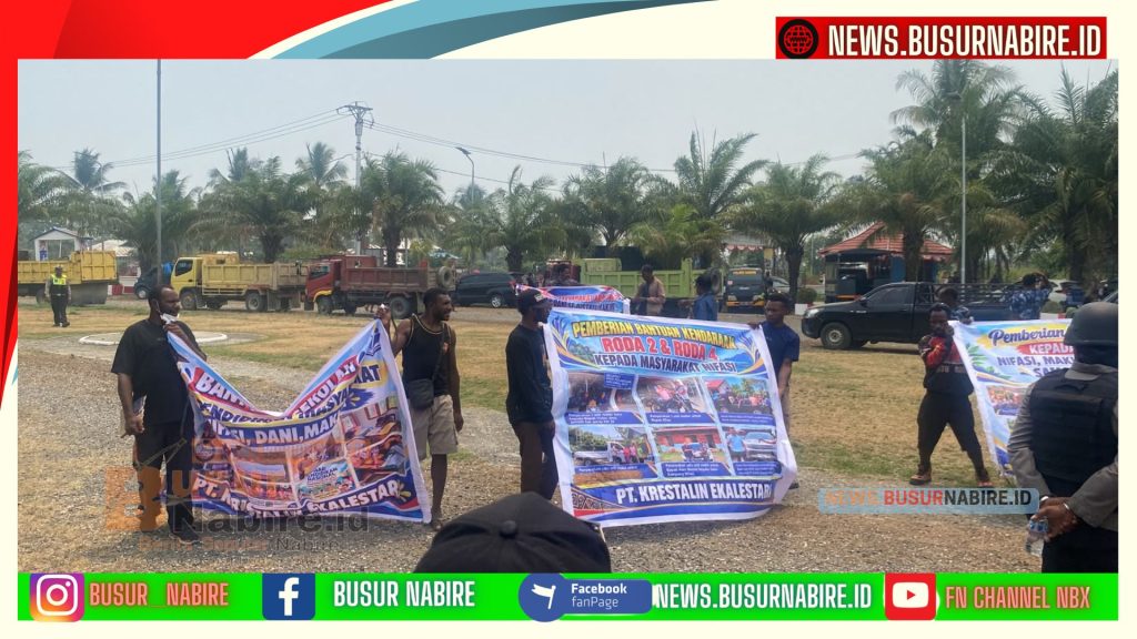 Piring Makan Pecah: Jeritan Pilu Masyarakat Adat Desak DPRK Nabire Buka Tambang (Foto: BusurNabire)