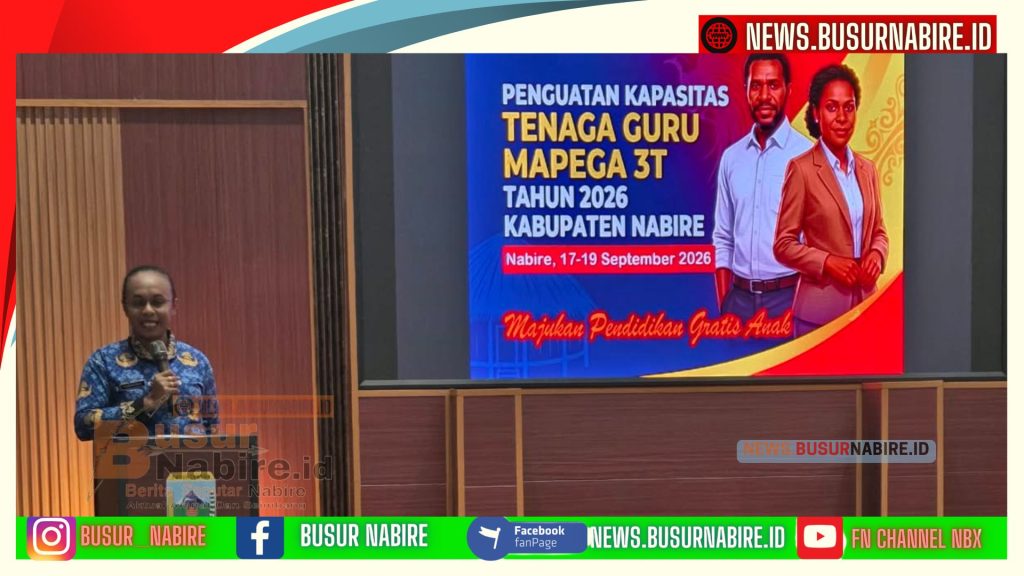 Kepala Dinas Pendidikan dan Kebudayaan Papua Tengah, Nurhaidah Nawipa,SE (Foto: Humas Pemprov))