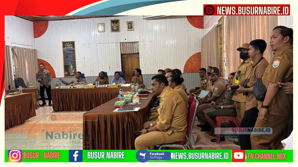 Mediasi Persoalan GOR Nabire Digelar, Polres Tegaskan Tidak Berpihak dan Utamakan Keamanan (Foto: BusurNabire)