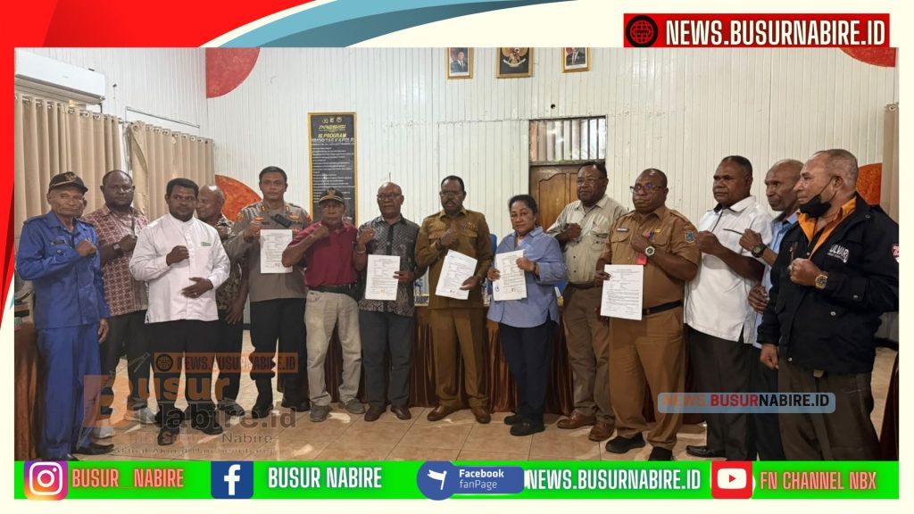Mediasi Persoalan GOR Nabire Digelar, Polres Tegaskan Tidak Berpihak dan Utamakan Keamanan (Foto: BusurNabire)