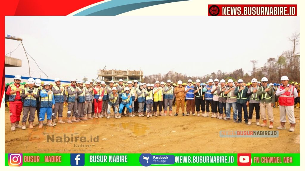 Deinas Geley Percepat Pembangunan KIPP Papua Tengah, Tambah 210 Tenaga Kerja Proyek (Foto: BusurNabire)