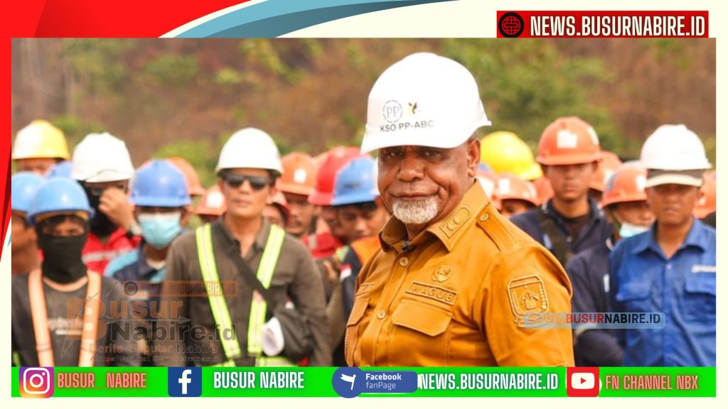 Deinas Geley Percepat Pembangunan KIPP Papua Tengah, Tambah 210 Tenaga Kerja Proyek (Foto: BusurNabire)